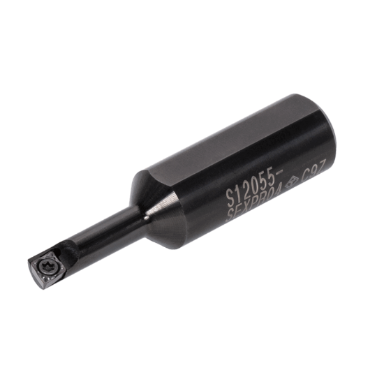 Picture of TUNGALOY C10055-SEXPR04 Boring Bar 75.0° Insert Top Borer Tools , Steel Round 0.393 Shank