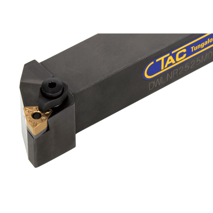 Picture of TUNGALOY DWLNL3225P08 Stick Tool Trigon Insert Neg,L style, 95deg Approach , Steel Square 0.984 Shank