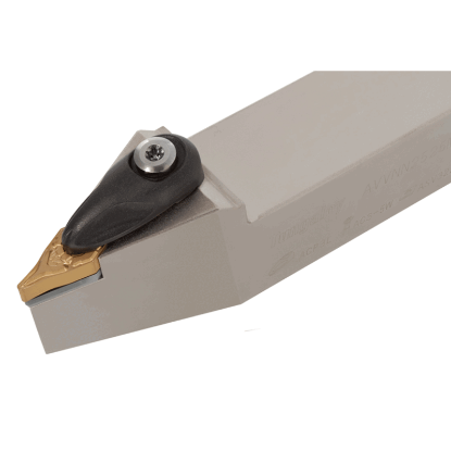 Picture of TUNGALOY AVVNN163-A Stick Tool 35.0° Insert Neg,V style, 72.5deg Approach , Steel Square 1.000 Shank