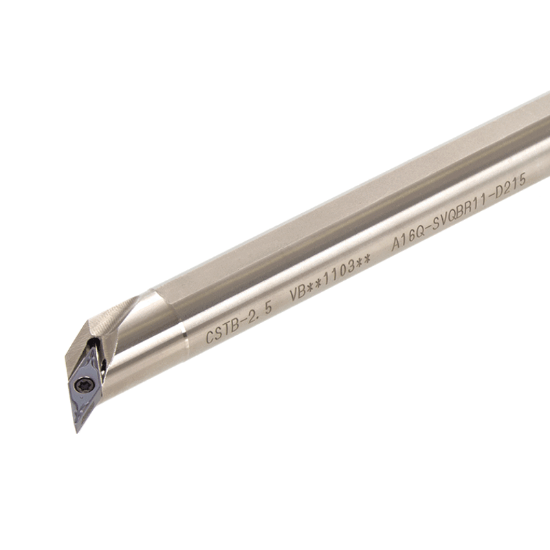 Picture of TUNGALOY E20S-SVQBR11-D255 Boring Bar 35.0° Insert Posi,Q style, 117.5deg Approac , Steel Round 0.787 Shank