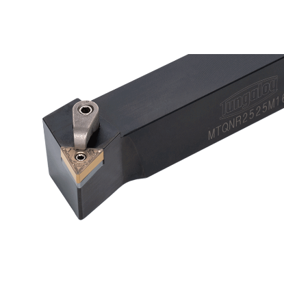 Picture of TUNGALOY MTQNR2525M16 Stick Tool Triangle Insert Neg,Q/H style, 45deg Approach , Steel Square 0.984 Shank