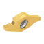 Picture of TUNGALOY JVGR150F TH10 On Edge Cut Off,Grooving Insert 0.059 Wide