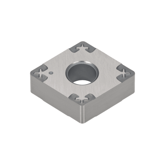 Picture of TUNGALOY CNGG430-01 AH110 Insert 80.0° AlTiN 0.004 Corner Radius