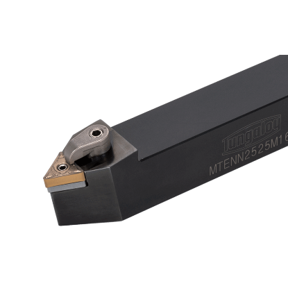 Picture of TUNGALOY MTENN2525M16 Stick Tool Triangle Insert Neg,E style, 60deg Approach , Steel Square 0.984 Shank
