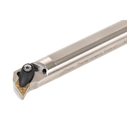 Picture of TUNGALOY A25R-ADUNR1506-D320 Boring Bar 55.0° Insert Neg,U style, 93deg Approach , Steel Round 0.984 Shank