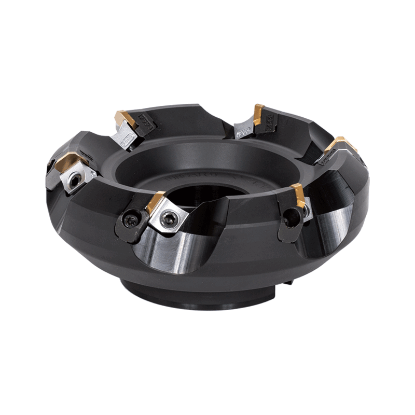 Picture of TUNGALOY TME4404RI Milling Cutter 45.0° 3.937 Cutter Diameter Shell Arbor 1.2500 5 Flute