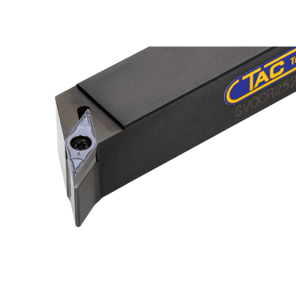 Picture of TUNGALOY SVQCR2525M16 Stick Tool 35.0° Insert Posi,Q/H style, 45deg Approach , Steel Square 0.984 Shank