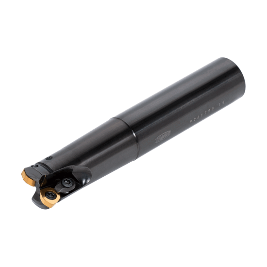 Picture of TUNGALOY EXP06032RSB Milling Cutter 1.260 Cutter Diameter Cylindrical Shank1.2598 5.905 OAL 3 Flute