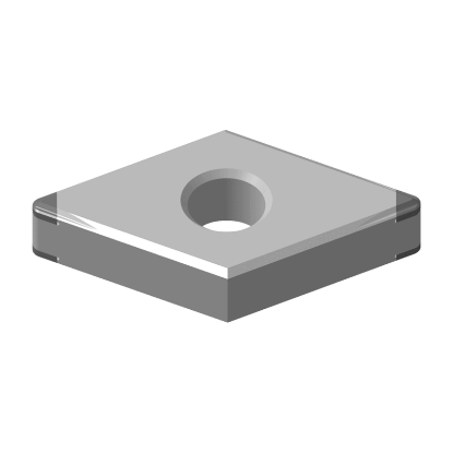 Picture of TUNGALOY 4QP-DNGG432-HF BXA40 Insert 55.0° TiAlN 0.031 Corner Radius