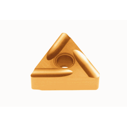 Picture of TUNGALOY TNGG331L P GH110 Insert Triangle TiOCN 0.015 Corner Radius