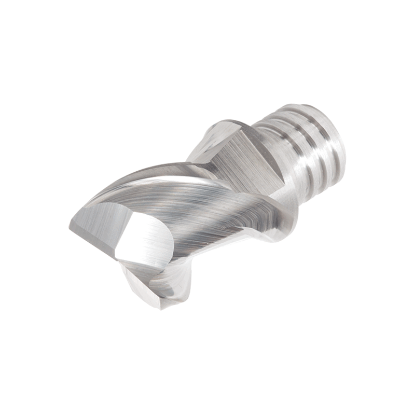 Picture of TUNGALOY VEE120L09.0R05A02S08 KS15F DIA 12MM SH T08 LOC 0.3543 OAL 0.6496End Mill,Replacable Head Standard Flute High Helix Carbide Uncoated Single End Corner Radius 0.0197 0.50MM TUNG MEISTER