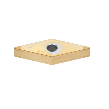 Picture of TUNGALOY 4QP-VNGA332 BXC50 Insert 35.0° TiN 0.031 Corner Radius