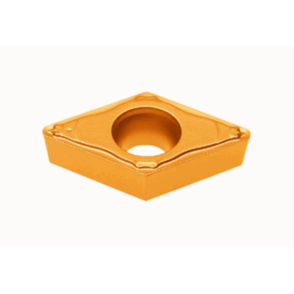 Picture of TUNGALOY DCMT21.51 PF AH110 Insert 55.0° AlTiN 0.016 Corner Radius