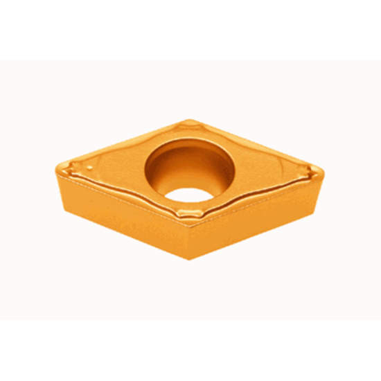 Picture of TUNGALOY DCMT21.51 PF AH110 Insert 55.0° AlTiN 0.016 Corner Radius