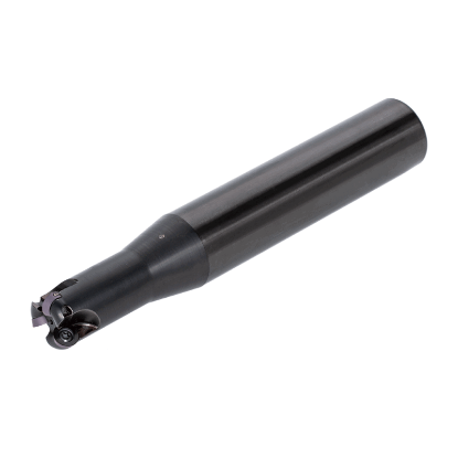 Picture of TUNGALOY EWD05015R Milling Cutter Button Cutter 0.984 Cutter Diameter Cylindrical Shank0.7874 5.905 OAL 4 Flute