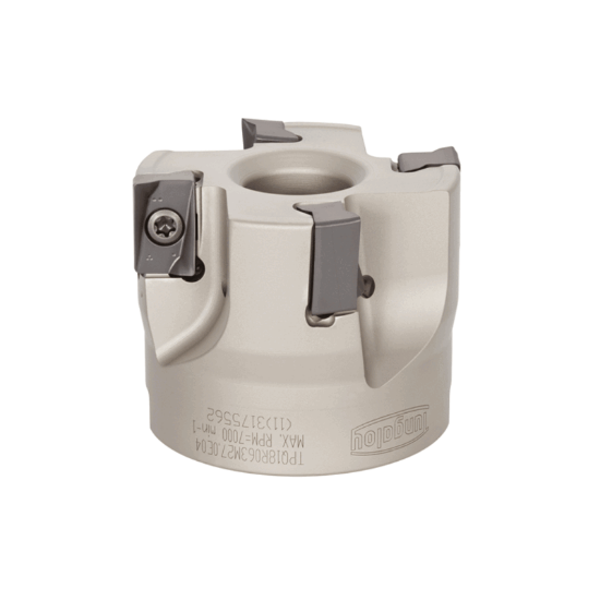 Picture of TUNGALOY TPQ18R125M38.1-08 Milling Cutter 90.0° 4.921 Cutter Diameter Shell Arbor 1.5000 8 Flute