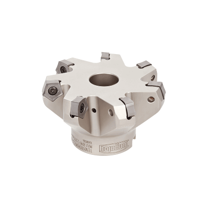 Picture of TUNGALOY TEN09R063M22.0-06 Milling Cutter 70.0° 2.480 Cutter Diameter Shell Arbor 0.8661 6 Flute