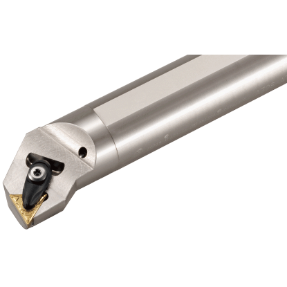 Picture of TUNGALOY A16-ATFNR3-D20 Boring Bar Triangle Insert Neg,F style, 91deg Approach , Steel Round 1.000 Shank