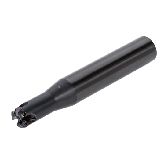 Picture of TUNGALOY EWD05020R Milling Cutter Button Cutter 0.787 Cutter Diameter Cylindrical Shank0.9843 6.692 OAL 5 Flute