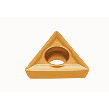 Picture of TUNGALOY TPMT2.522-23 T9125 Insert Triangle TI + Al2O3 0.031 Corner Radius
