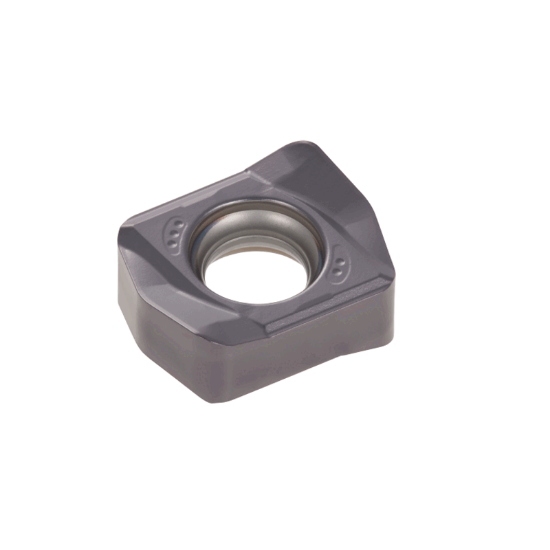 Picture of TUNGALOY LNMU06X5ZER-MJ AH130 Milling Insert Bar Bell AlTiN Carbide 0.078 Corner Radius