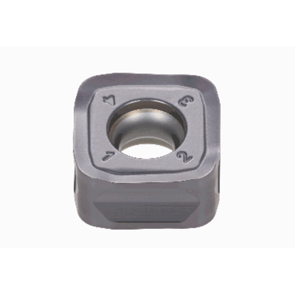 Picture of TUNGALOY SQMU1206ZSR-MJ AH130 Milling Insert Square AlTiN Carbide 0.078 Corner Radius