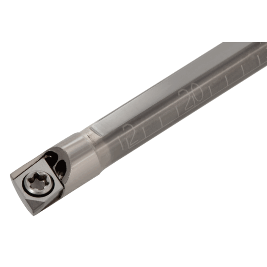 Picture of TUNGALOY E08K-SEXPR04-D055 Boring Bar 75.0° Insert Posi,X style, 100deg Approach , Steel Round 0.315 Shank
