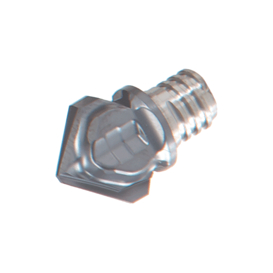 Picture of TUNGALOY VCW118L05.0A45-02S06 AH725 DIA 11.80MM SH T08 LOC 0.1969 OAL 0.4409 Chamfer Mill,Replacable Head Carbide TiAlN Single End 45.0° Chamfer TUNG MEISTER