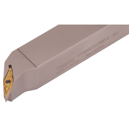 Picture of TUNGALOY SYQBR163 Stick Tool 25.0° Insert Posi,Q/H style, 45deg Approach , Steel Square 1.000 Shank