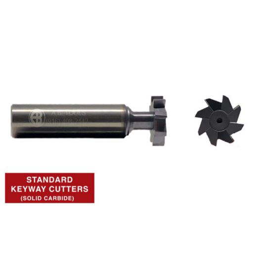 Picture of AB ToolS DS25-13-60-ALTIN 1/4 X 2.5 3FL Solid Carbide Dovetail Cutter