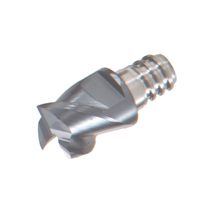 Picture of TUNGALOY VEE120L09.0R00-03S08 AH725 DIA 12MM SH T08 LOC 0.3543 OAL 0.6496End Mill,Replacable Head Standard Flute High Helix Carbide TiAlN Single End Square TUNG MEISTER