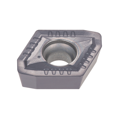 Picture of TUNGALOY XPMT06X308R-DS AH725 TungDrill Insert with pressed DS chipbreaker for stainless steel Drill ing