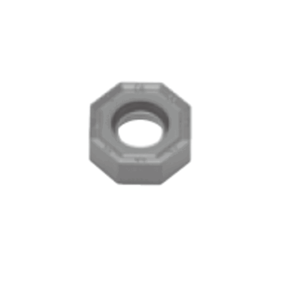 Picture of TUNGALOY ONHU0705ANPN-MJ AH725 Milling Insert Octagonal AlTiN Carbide 0.031 Corner Radius
