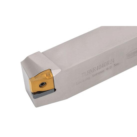 Picture of TUNGALOY TLBNR24-24 Stick Tool On Edge Insert Neg,B/R style, 75deg Approach , Steel Square 1.500 Shank