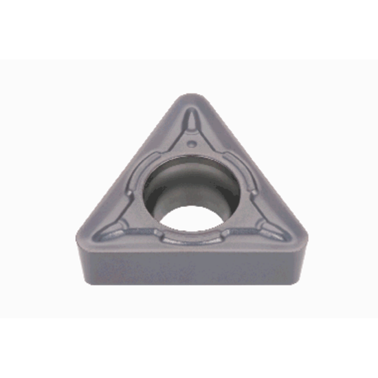 Picture of TUNGALOY TCMT32.52 Powder Metal T9125 Insert Triangle TI + Al2O3 0.031 Corner Radius