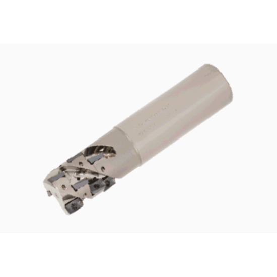 Picture of TUNGALOY ELS11R025M25.0W02 Milling Cutter 90.0°, Corn Cob 0.984 Cutter Diameter Weldon 0.9843 1.859 OAL 6 Flute