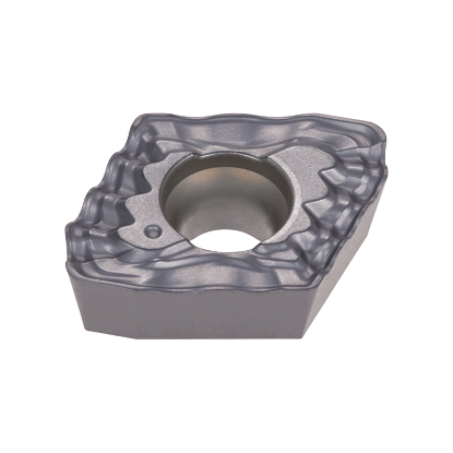 Picture of TUNGALOY XPMT08T308R-DG AH725 TungDrill Insert with pressed DG chipbreaker for mild steel
