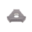 Picture of TUNGALOY TVKX050408TN-MJ AH120 Milling Insert Triangle Slot Mill AlTiN Carbide 0.031 Corner Radius