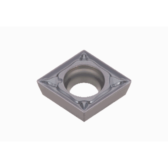Picture of TUNGALOY CPMT2.51.50.5 PS T6130 Insert 80.0° TiCN 0.008 Corner Radius