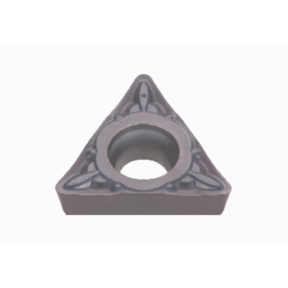 Picture of TUNGALOY TPMT2.521 PSS T6120 Insert Triangle TiCN 0.016 Corner Radius