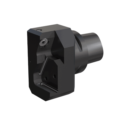 Picture of TUNGALOY C6CHFVL45065N Quick Change Cut Off,Face Grooving,Grooving Adapter Holder Steel PSC "Capto Type" 2.362