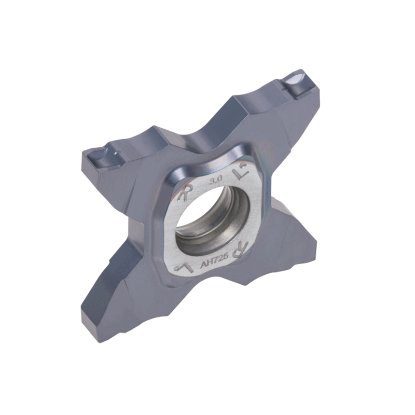 Picture of TUNGALOY TCM27-150-010 AH725 On Edge Cut Off,Grooving Insert AlTiN 0.003 Corner Radius 0.059 Wide