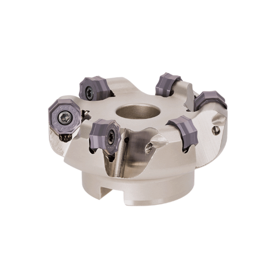 Picture of TUNGALOY TASN13J080B25.4R08 Milling Cutter 43.0° 3.150 Cutter Diameter Shell Arbor 1.0000 8 Flute