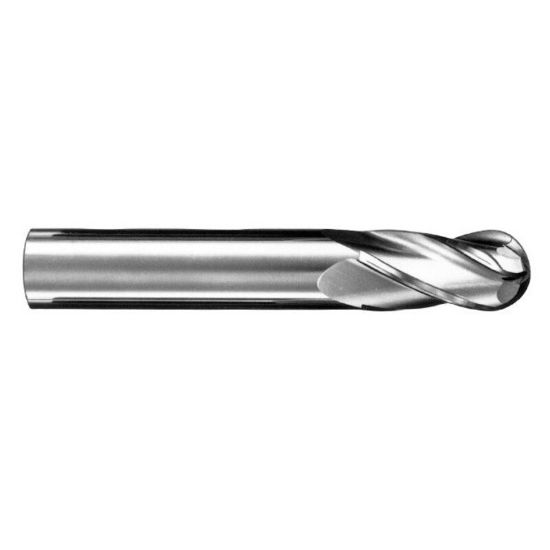 Picture of AWARD BO-1620-COTIN DIA 1 SH 1.2500 LOC 5.00 OAL 7.50 End Mill Taper Flute Cobalt TiN Single End Square Sharp