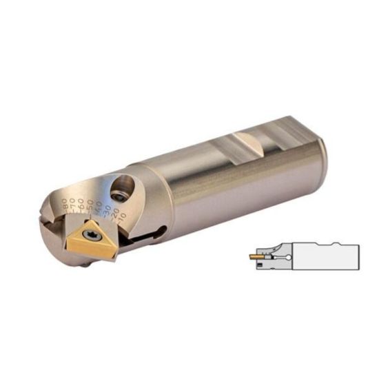 Picture of CANELA Tool 1624210075 Milling Chamfer Mill,Adjustable Mill Milling Cutter Diameter Cylindrical Shank0.7500