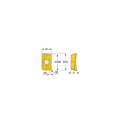 Picture of CANELA Tool APFT1604PDTRPM25 Milling Insert Paralelagram
