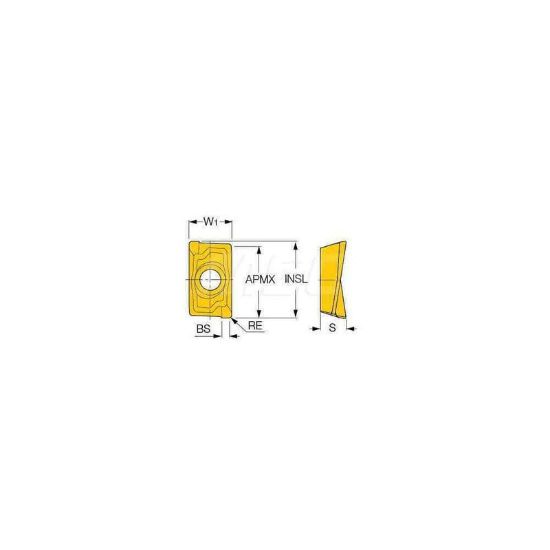 Picture of CANELA Tool APFT1604PDTRPM25 Milling Insert Paralelagram