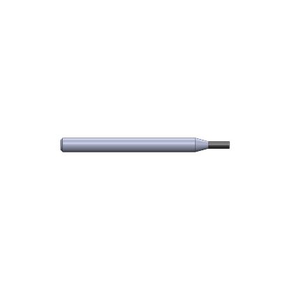 Picture of CRYSTALLUME P38-200477-1 End Mill Sharp High Helix Lightning Series Sharp End 0.062 Diameter 0.125 Shank 1.500 OAL 0.187 LOC4 Flute Diamond
