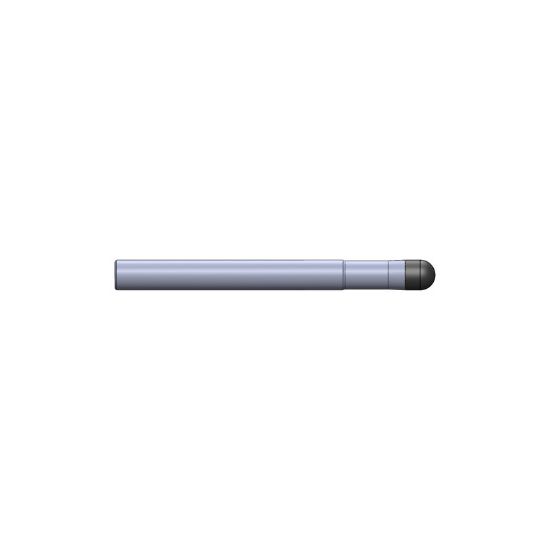 Picture of CRYSTALLUME P820-200111-1 End Mill Ball Nose High Helix Mold Makers Ball End 0.375 Diameter 0.375 Shank 4.000 OAL 0.375 LOC4 Flute Diamond