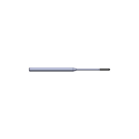 Picture of CRYSTALLUME P820-200342-1 End Mill Ball Nose High Helix Mold Makers Ball End 0.059 Diameter 0.118 Shank 2.440 OAL 0.295 LOC4 Flute Diamond